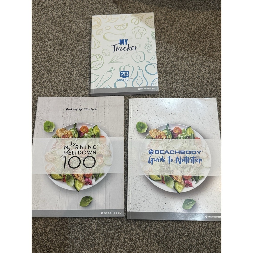 Beachbody Books Guide to Nutrition Tracker Morning Meltdown